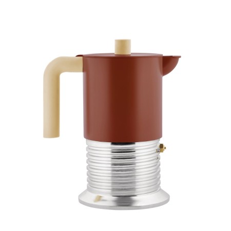 Кафеварка Vite 6 чаши кафяв Alessi | BaseiniBG
