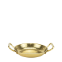Метална шола с дръжки ф20xh3,5см CHARM GOLD - | Baseinibg.com