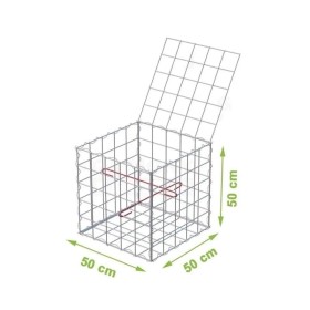 Електрозаварен габион BETAFENCE 50x50x50 cm | BaseiniBG