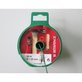 Тел на шпула 50m Ф1.25mm - PVC покритие | BaseiniBG