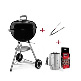 Комплект Барбекю на въглища WEBER® Classic Kettle 47 cm +