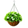 Декоративна висяща кошница ИМПАТИЕНС UV ∅38 cm | BaseiniBG