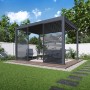 Страничен панел с регулируеми щори за пергола Rossima L 1.0