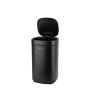Кош с TOUCH механизъм 12л 25,2x25xh42,4см черен HOME - | Baseinibg.com