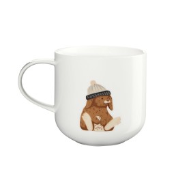 Чаша Coppa winter animals  0,400мл заек Asa Selection | BaseiniBG