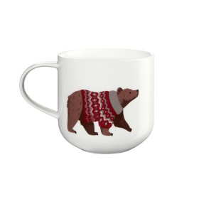 Чаша Coppa winter animals  0,400мл кафява мечка Asa Selection | BaseiniBG