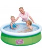 Bestway - Надуваем басейн My first Fast Set Pool 152x38 см - зелен