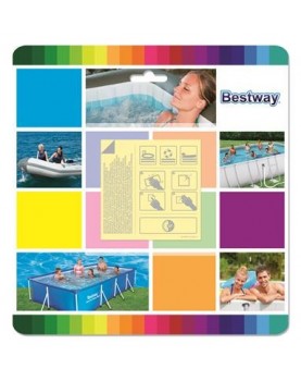 Bestway - Ремонтен комплект за лепене/10бр водоустойчиви лепенки